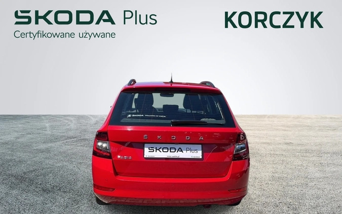 Skoda Fabia cena 61900 przebieg: 50321, rok produkcji 2021 z Imielin małe 191